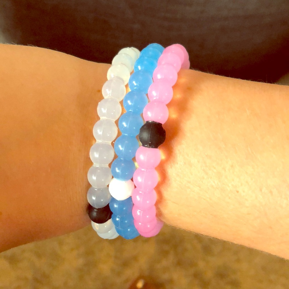 3 new lokai bracelets